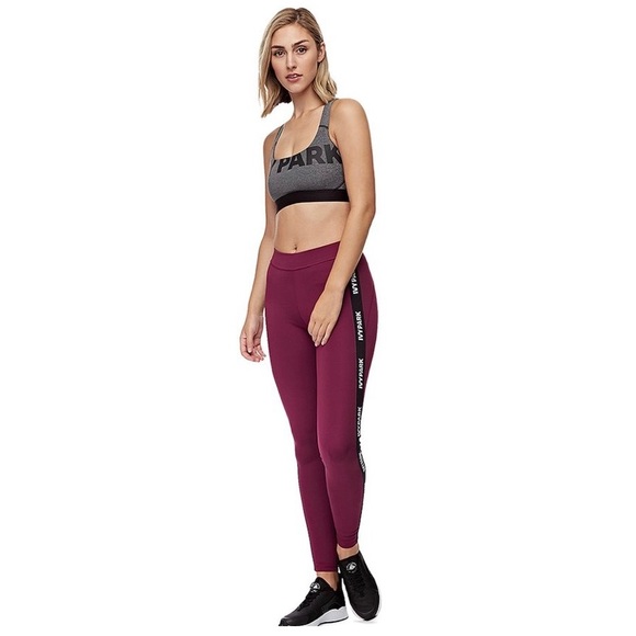 IVY PARK Pants - IVY PARK Logo Mid-rise Leggings
